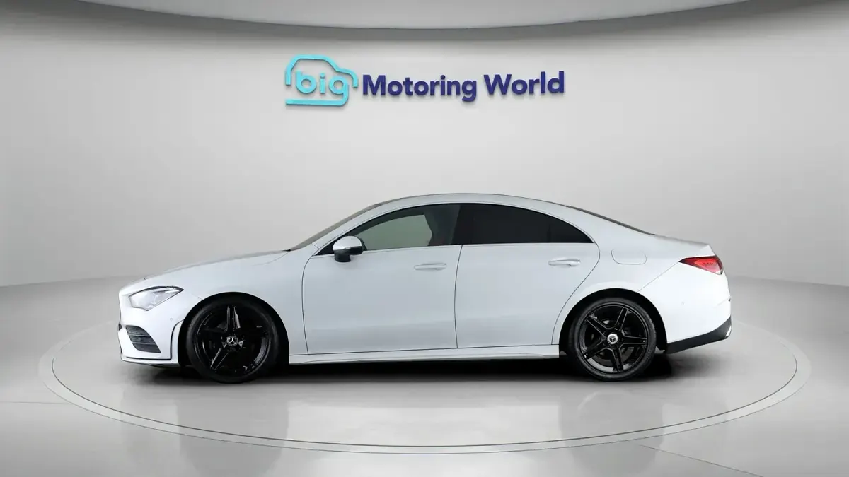 Used Mercedes CLA180 AMG Line Premium Plus 136 HP (100 kW) 2020 White Coupe