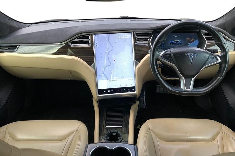 Used Tesla Model S 278 kW (378 HP) 2016 Blue Hatchback