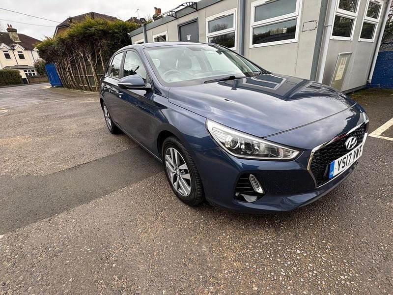 Blue Used 2017 Hyundai i30 SE Hatchback | £3,250 (Expensive) - Image 1/4