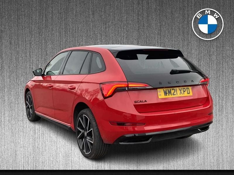 Used Skoda Scala Monte Carlo 2021 Red Hatchback