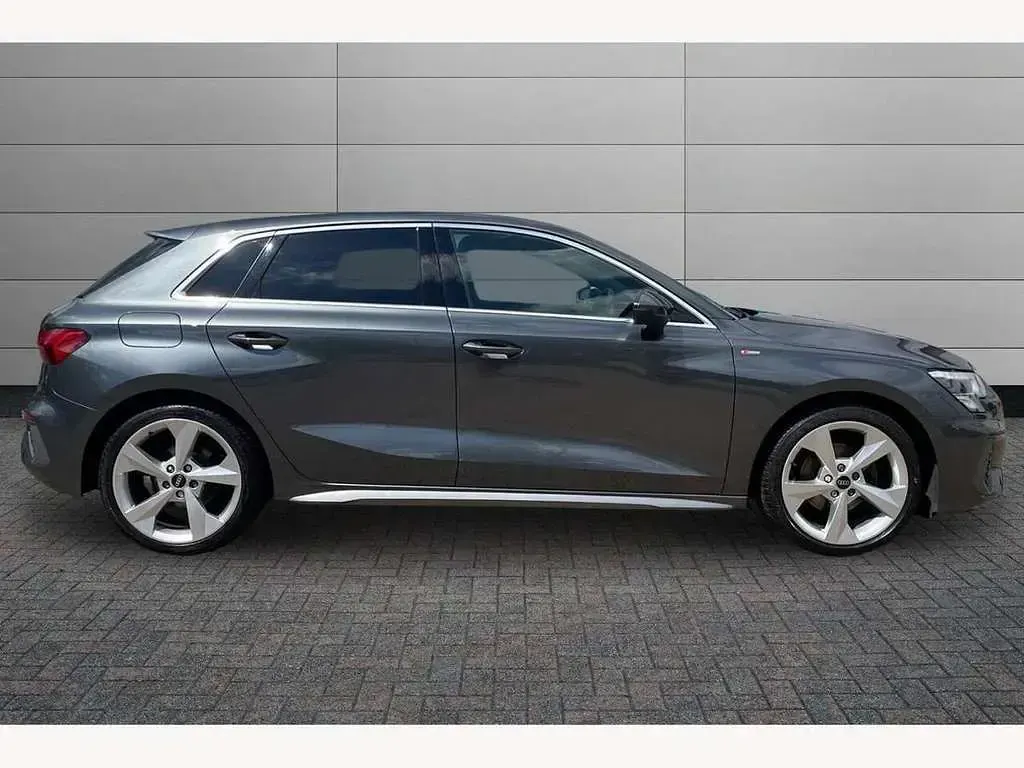 Used Audi A3 S-Line 150 HP (110 kW) 2023 Grey Sedan