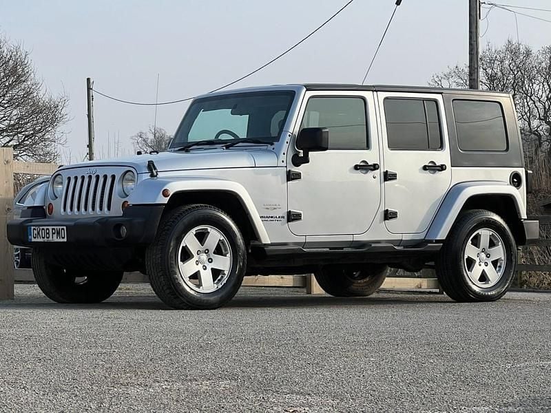 Used Jeep Wrangler Sahara 2008 Silver SUV