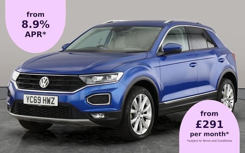 Used 2021 VW T-Roc SEL SUV | £19,684 (Good price) - Image 1/2