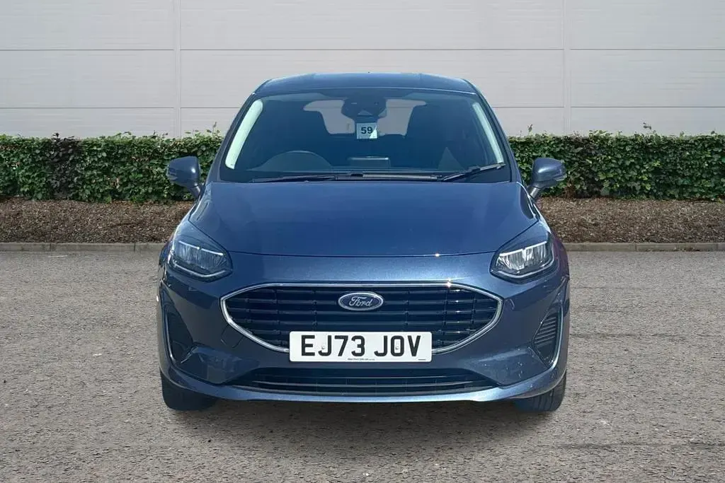 Used Ford Fiesta Trend 75 HP (55 kW) 2023 Blue Hatchback
