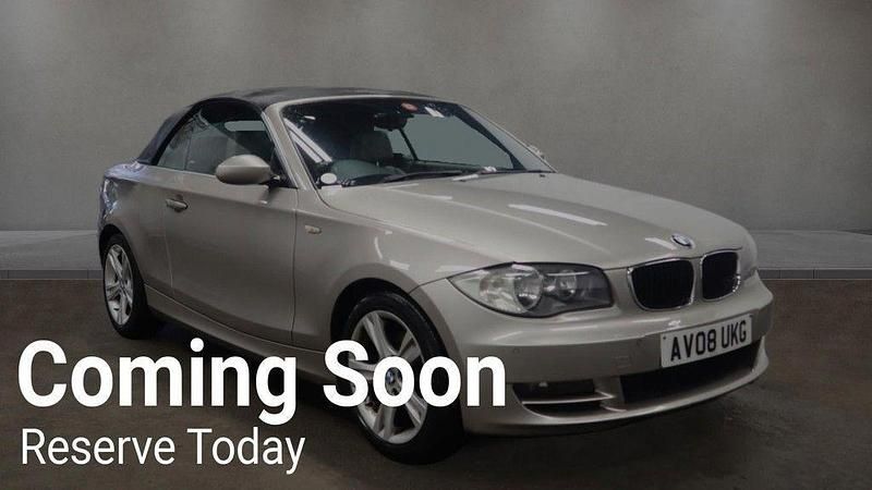 Silver Used 2008 BMW 125 Cabriolet Luxury Line Cabriolet | £5,750 - Image 1/1
