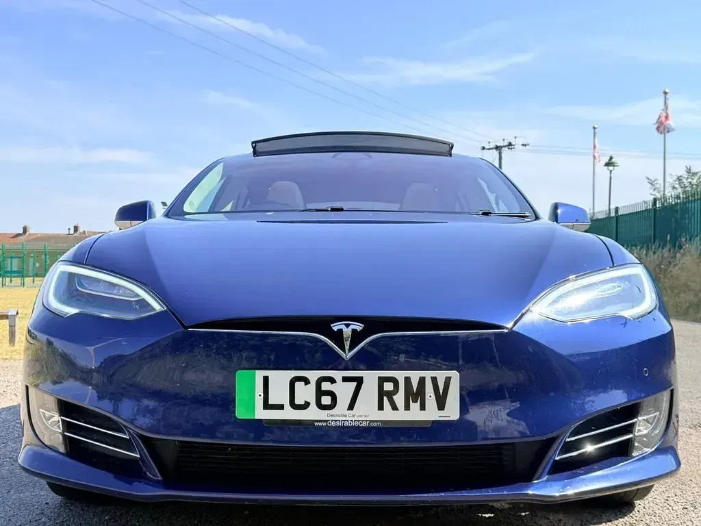 Used Tesla Model S 306 kW (417 HP) 2017 Blue Hatchback