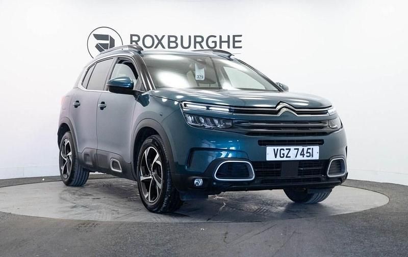 Blue Used 2021 Citroën C5 PureTech SUV | £11,750 (Good price) - Image 1/4