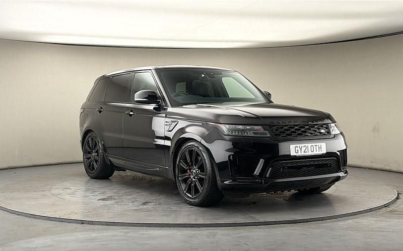 Used Land Rover Range Rover Sport HSE Dynamic 404 HP (297 kW) 2021 Santorini black SUV