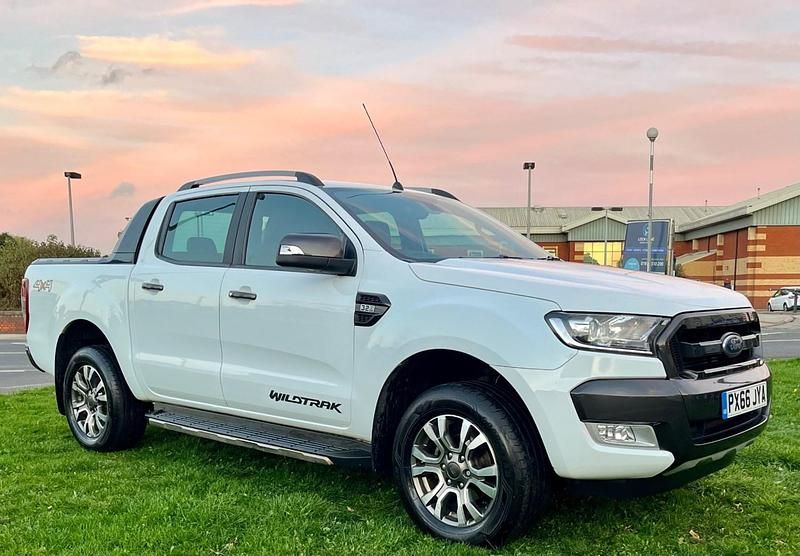 White Used 2016 Ford Ranger Wildtrack Pickup | £8,350 (Super price) - Image 1/4