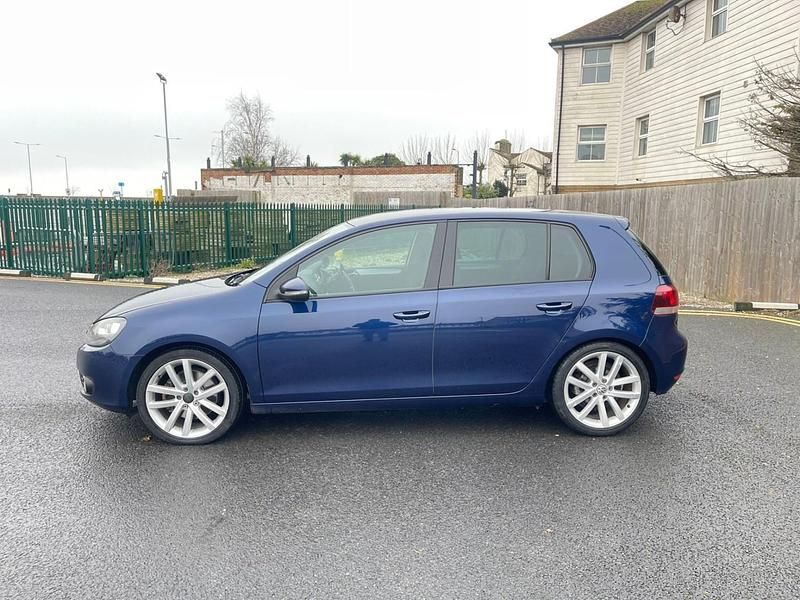 Used VW Golf VI GT 2011 Blue Hatchback