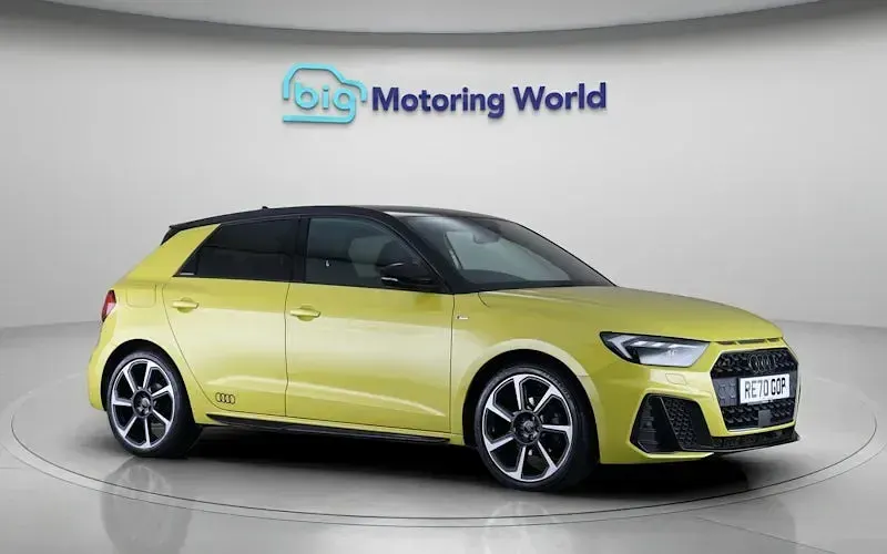 Used Audi A1 Sportback S-Line 150 HP (110 kW) 2020 Yellow Hatchback