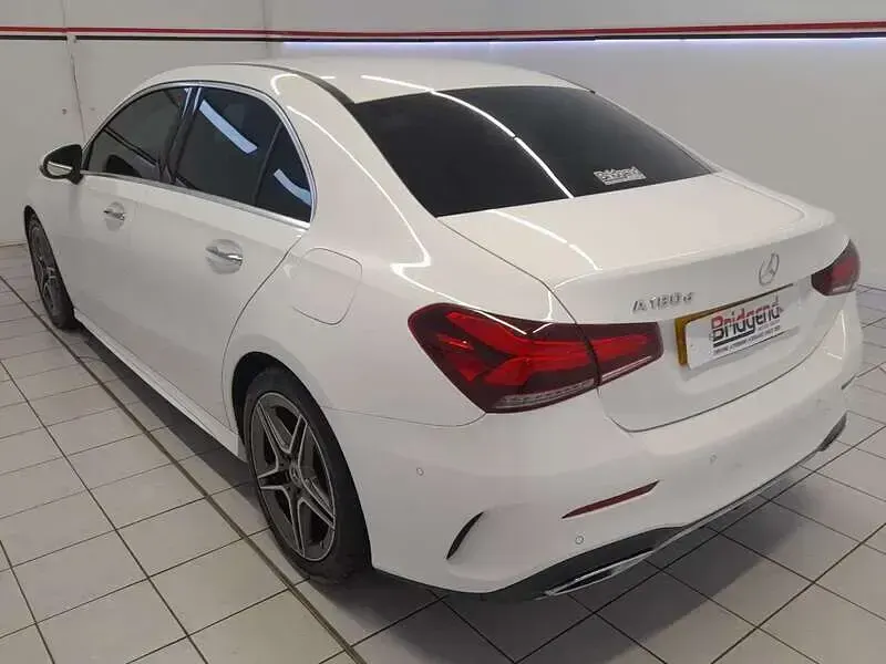 Used Mercedes A180 AMG Line Premium 116 HP (85 kW) 2019 White Sedan