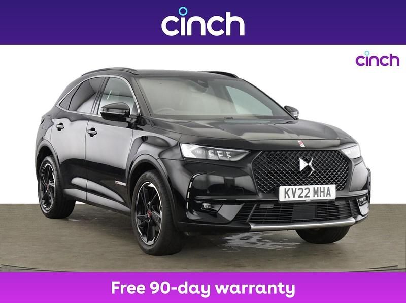 Black Used 2022 DS Automobiles DS7 Crossback Performance Line Plus SUV | £16,949 - Image 1/3