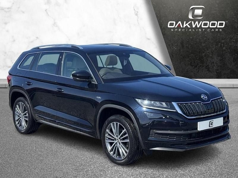 Black Used 2020 Skoda Kodiaq LAURIN & KLEMENT SUV | £25,995 (Good price) - Image 1/4