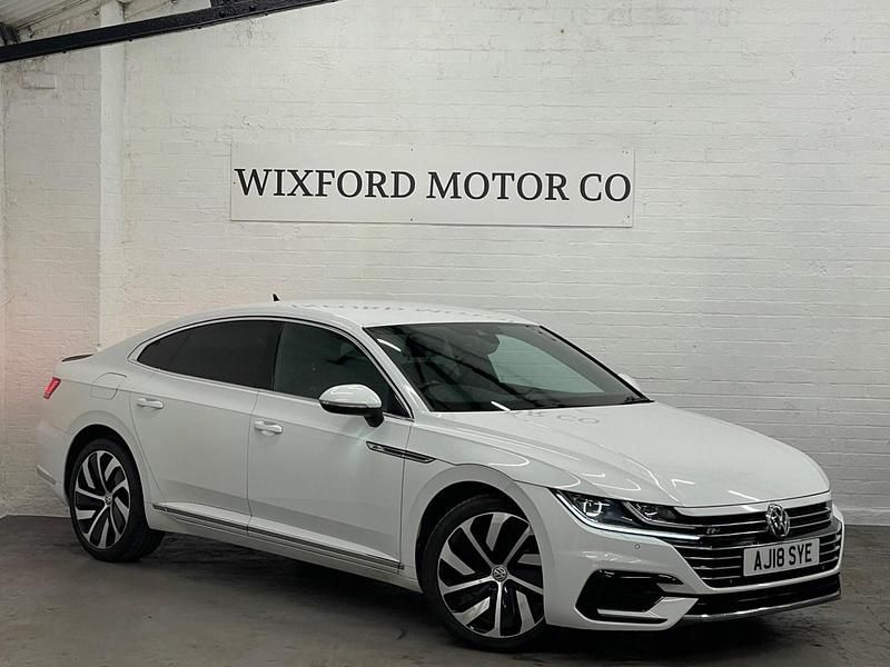 White Used 2018 VW Arteon R-line Hatchback | £12,495 (Fair price) - Image 1/4