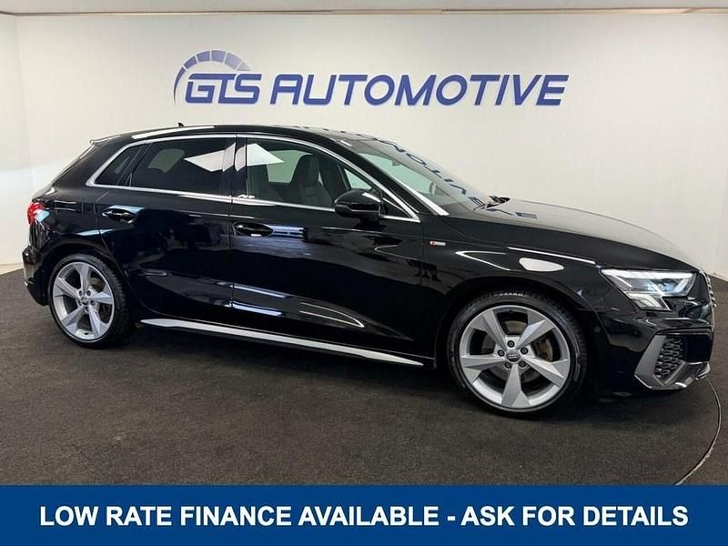Used Audi A3 Sportback S-Line 150 HP (110 kW) 2020 Black Hatchback