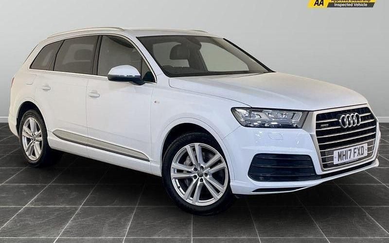 White Used 2017 Audi Q7 S-Line SUV | £19,995 (Super price) - Image 1/2