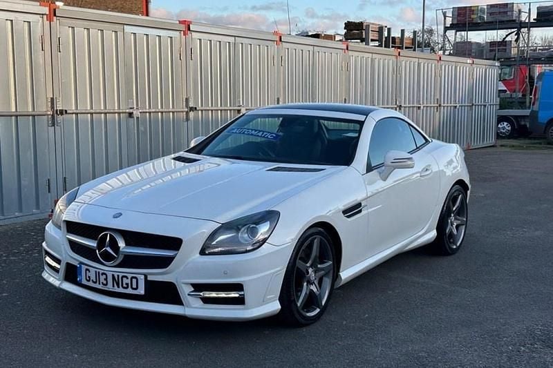 Used Mercedes SLK200 AMG 2013 White Cabriolet