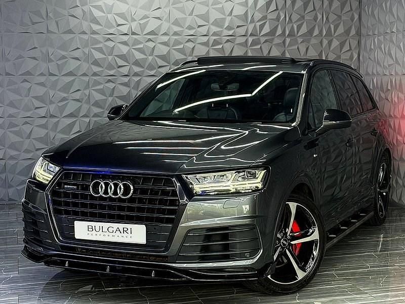 Used Audi Q7 Black Edition 272 HP (200 kW) 2018 Grey SUV