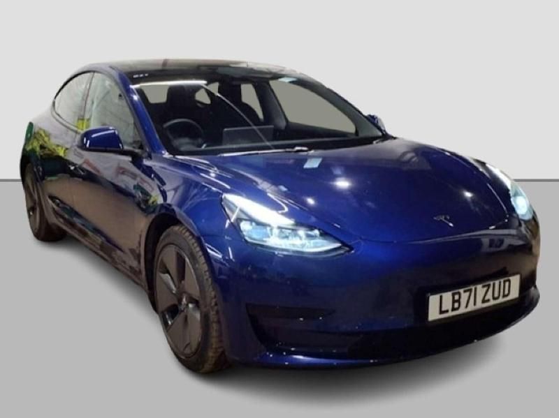 Used Tesla Model 3 Standard Range 366 kW (498 HP) 2022 Blue Sedan