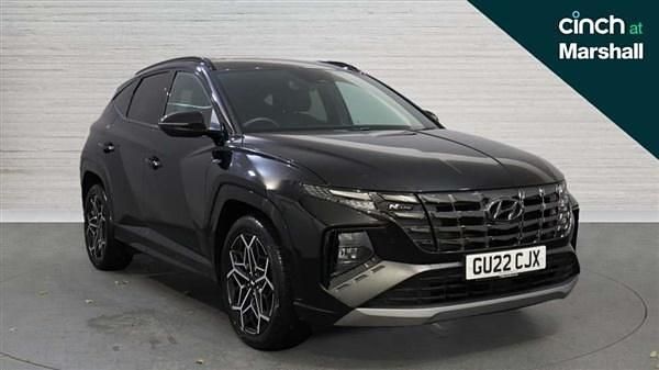 Black Used 2022 Hyundai Tucson N Line SUV | £19,942 (Fair price) - Image 1/4