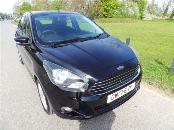 Black Used 2017 Ford Ka Zetec Hatchback | £5,998 (Fair price) - Image 1/1