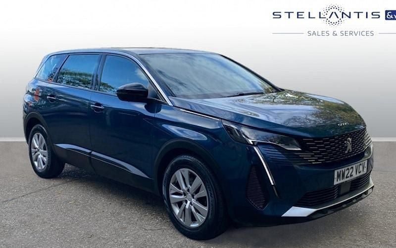 Blue Used 2022 Peugeot 5008 Active Premium Estate | £17,527 (Fair price) - Image 1/4