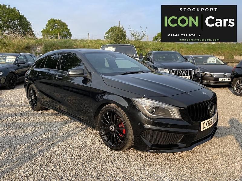 Black Used 2015 Mercedes CLA220 AMG Sedan | £9,850 (Fair price) - Image 1/4