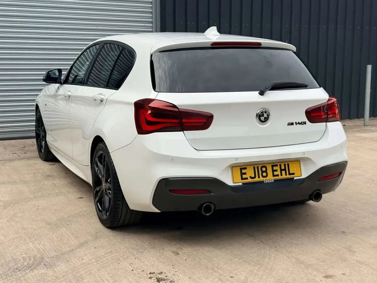 Used BMW M140 M Sport 340 HP (250 kW) 2018 White Hatchback