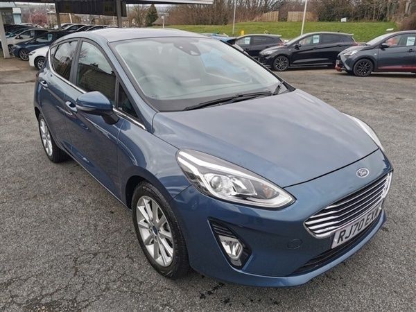 Blue Used 2020 Ford Fiesta Titanium Hatchback | £12,789 (Fair price) - Image 1/1