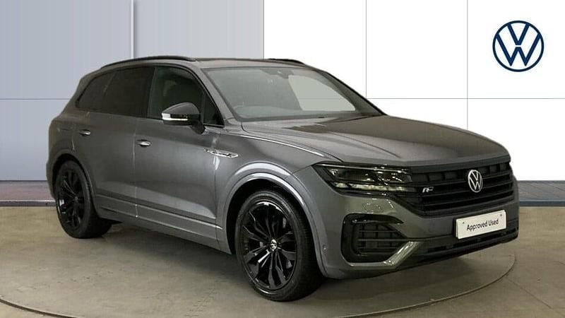 Grey Used 2021 VW Touareg Black Edition SUV | £38,785 (Fair price) - Image 1/3
