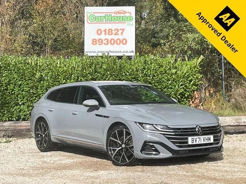 Grey Used 2022 VW Arteon R-line Estate | £20,199 (Fair price) - Image 1/4