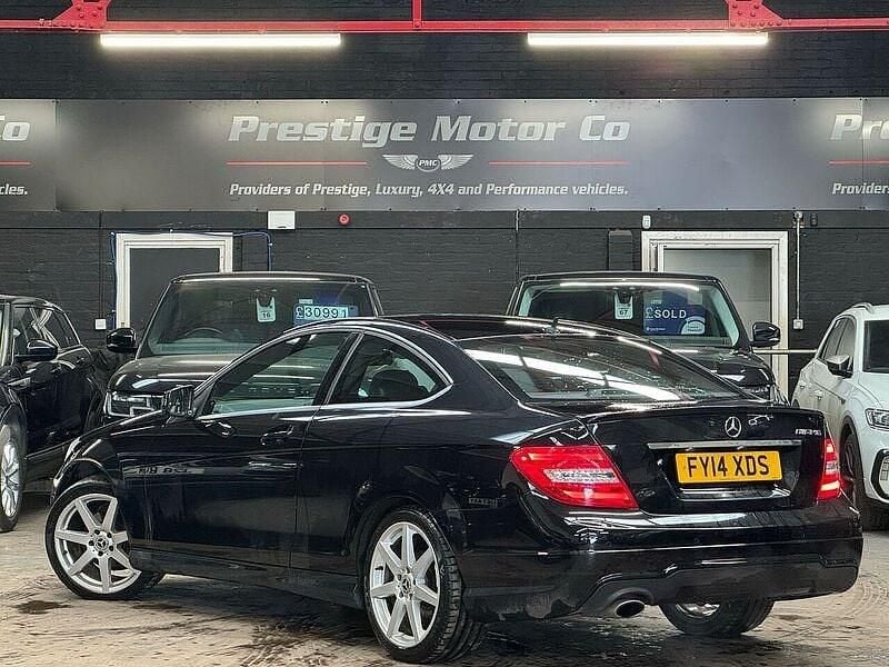 Used Mercedes C180 Sport Edition 2014 Black Coupe