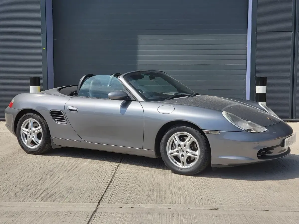 Used Porsche Boxster 228 HP (167 kW) 2004 Grey Cabriolet