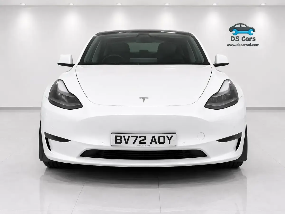 Used Tesla Model S Long Range AWD 268 kW (365 HP) 2022 White Hatchback