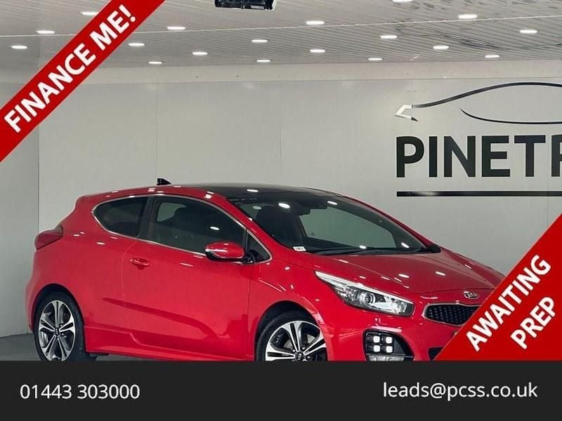 Used Kia ProCeed GT-Line S 136 HP (100 kW) 2018 Red Hatchback