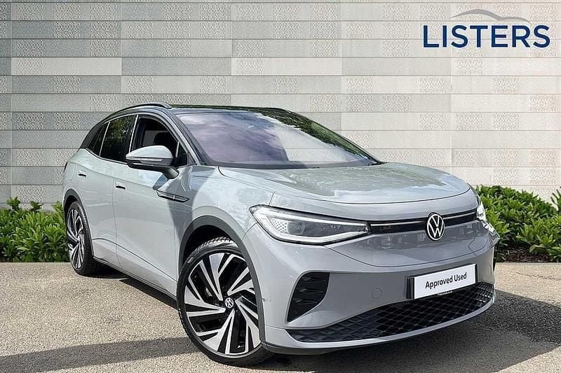 Moonstone grey Used 2022 VW ID.4 GTX SUV | £19,990 (Expensive) - Image 1/4
