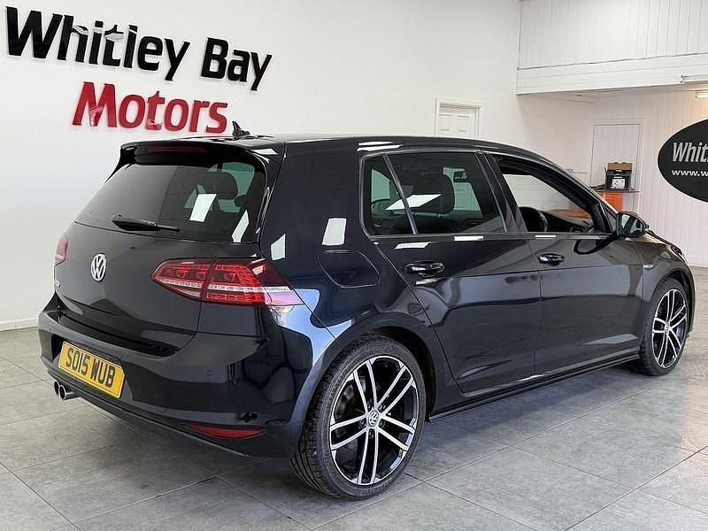 Used VW Golf VII GTD 2015 Black Hatchback