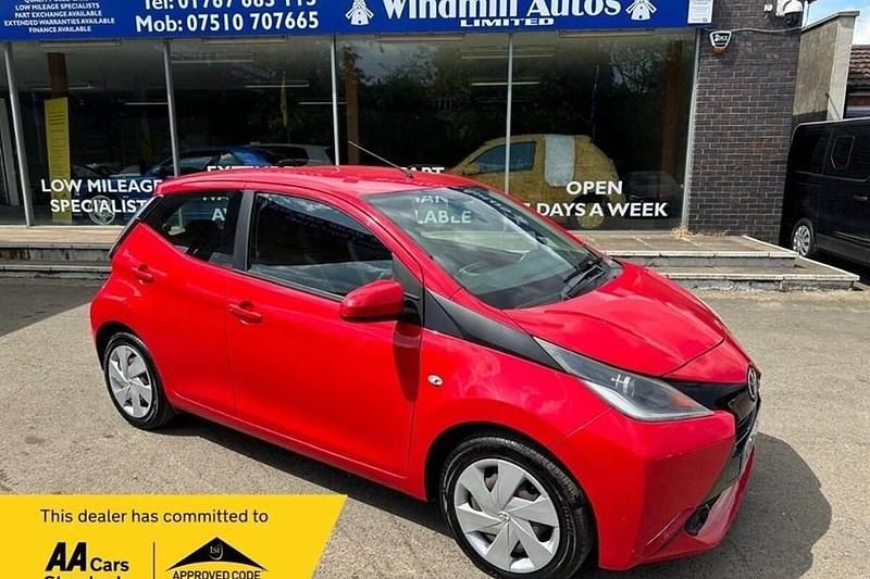 Red Used 2016 Toyota Aygo X-play Hatchback | £4,950 (Good price) - Image 1/1