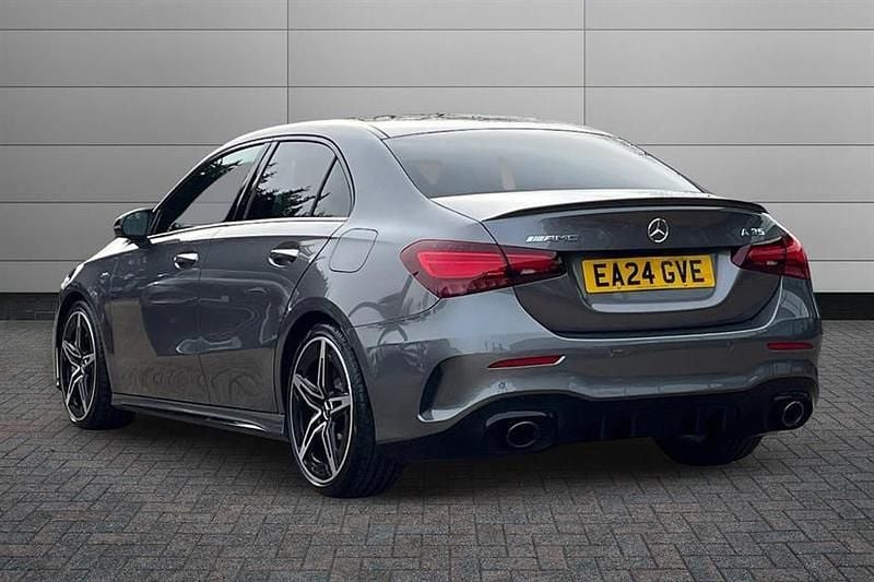 Used Mercedes A35 AMG Premium 306 HP (225 kW) 2024 Mountain grey Sedan