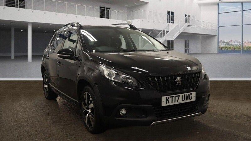 Black Used 2017 Peugeot 2008 GT-line SUV | £8,990 (Fair price) - Image 1/4