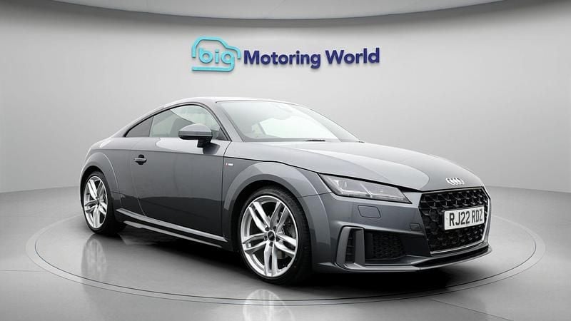 Grey Used 2022 Audi TT S-Line Coupe | £22,400 (Good price) - Image 1/4
