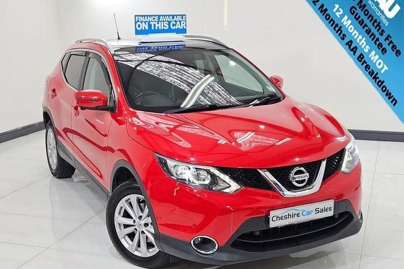 Red Used 2016 Nissan Qashqai S SUV | £5,795 (Fair price) - Image 1/1