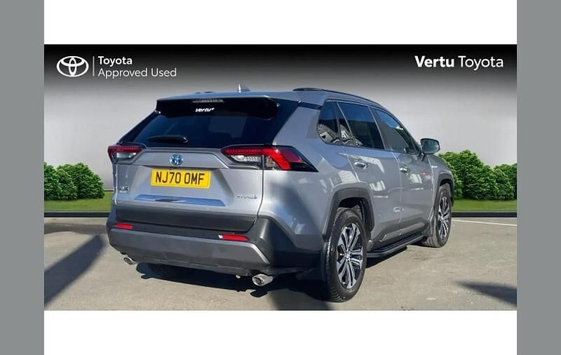 Used Toyota RAV4 Hybrid 218 HP (160 kW) 2020 Silver SUV