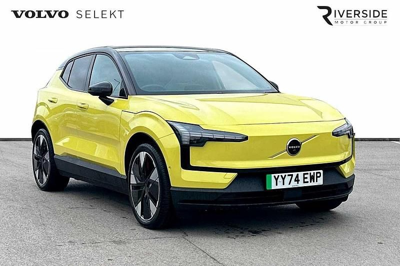 Yellow Used 2024 Volvo EX30 Performance SUV | £31,995 (Good price) - Image 1/4