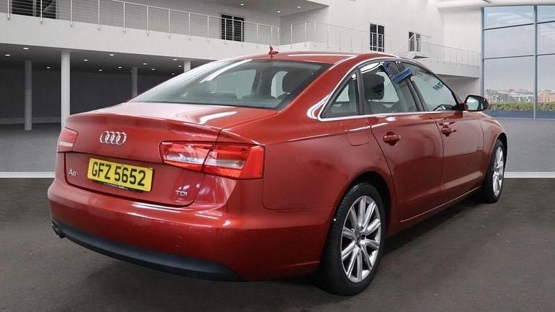 Used Audi A6 2011 Red Sedan