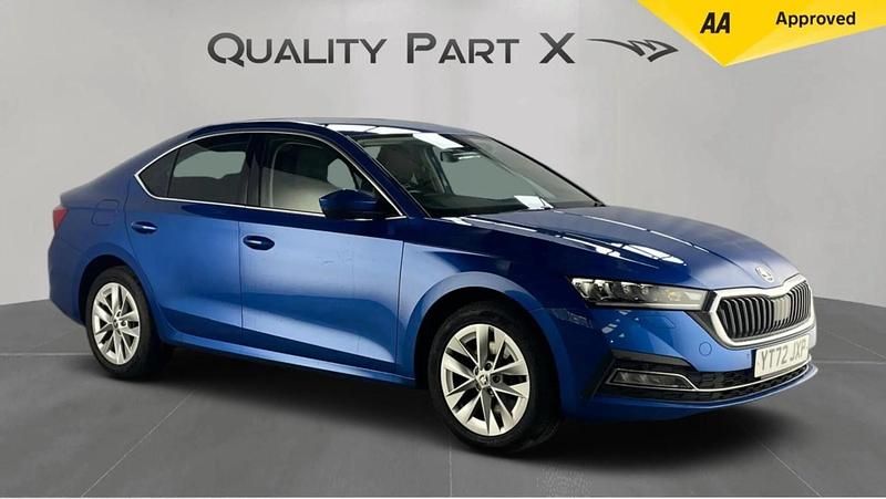 Blue Used 2022 Skoda Octavia SE L Hatchback | £13,540 (Fair price) - Image 1/4