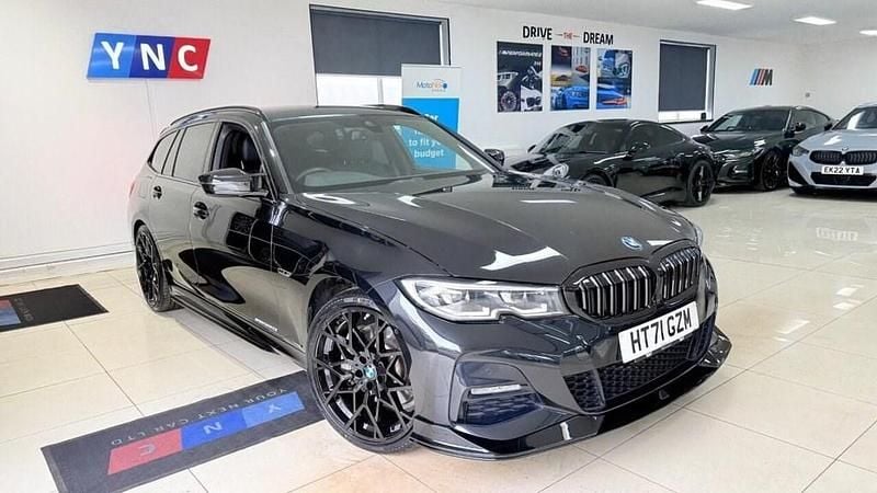 Used BMW 330e M Sport 288 HP (211 kW) 2022 Black Estate