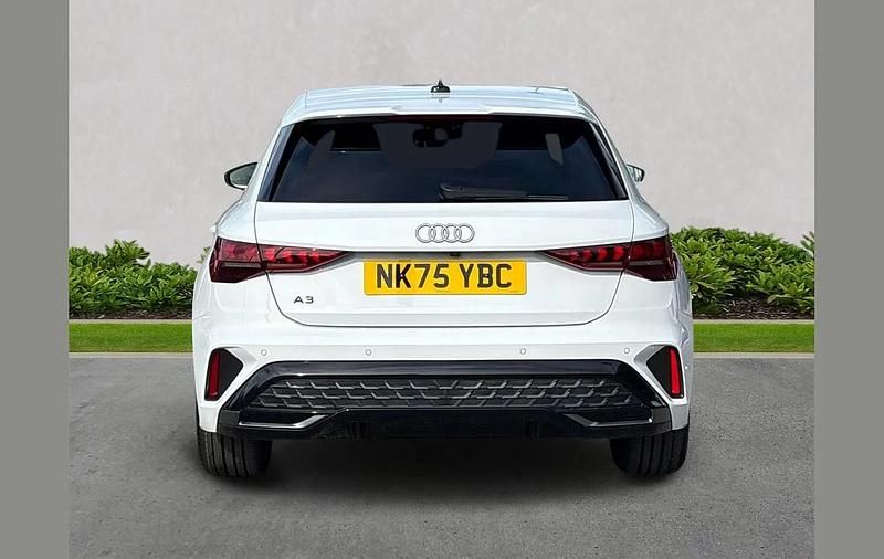 Used Audi A3 S-Line 147 HP (108 kW) 2025 White Hatchback