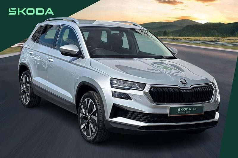 Silver Used 2022 Skoda Karoq SE L SUV | £21,999 (Fair price) - Image 1/4
